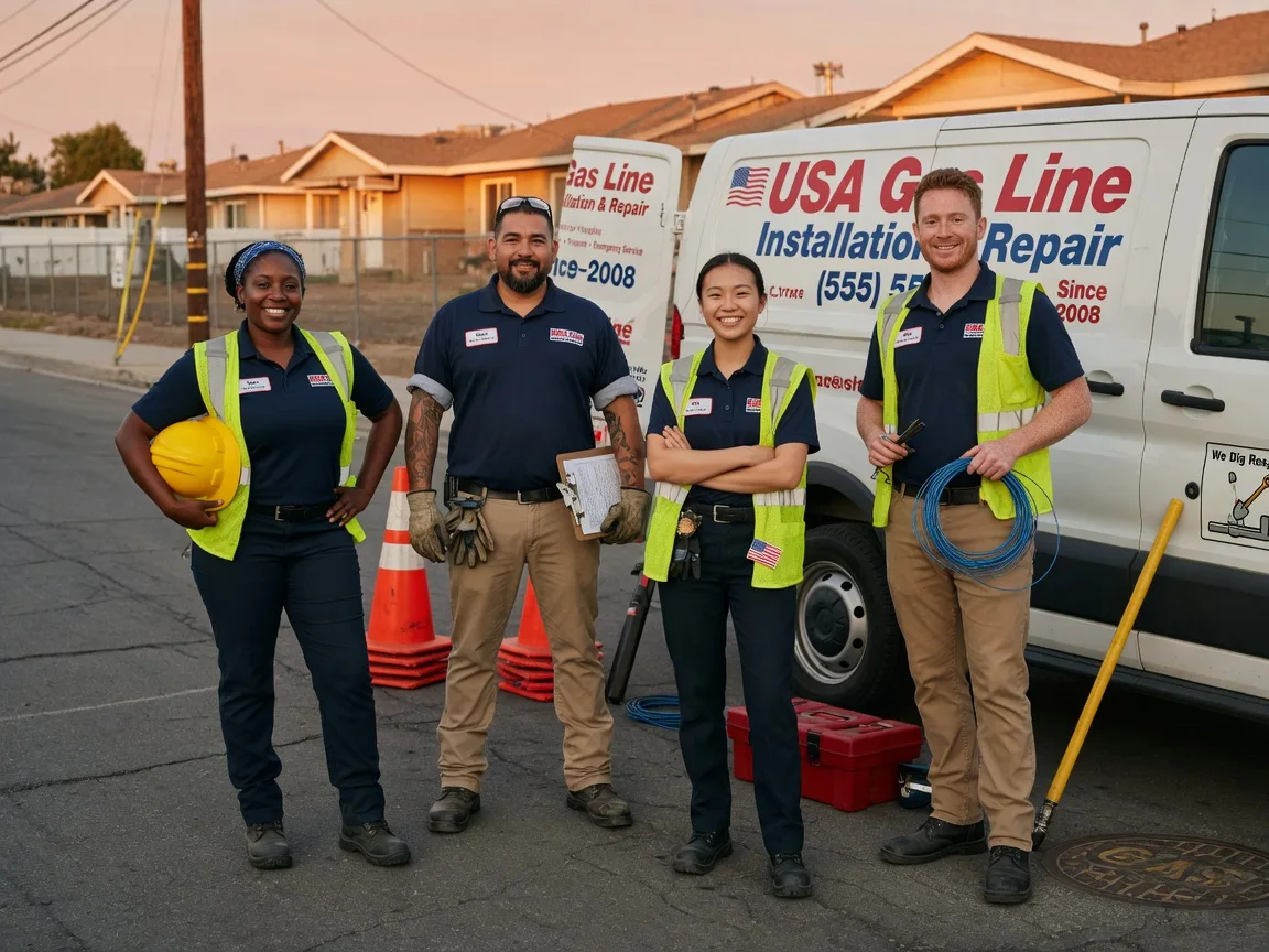 Gas Line Installation company in Crandall, IN